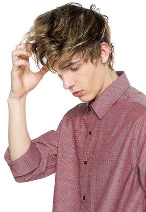 Camisa Morado-Rosa FIVEBLU