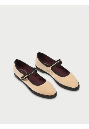 Baleta Mary Jane Theodora THEODORA-39 Beige