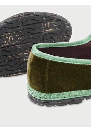 Baleta Mary Jane Velvet Vera VERA-36 Verde