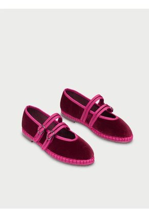 Baleta Claire CLAIRE BURGUNDY-38 Rosado
