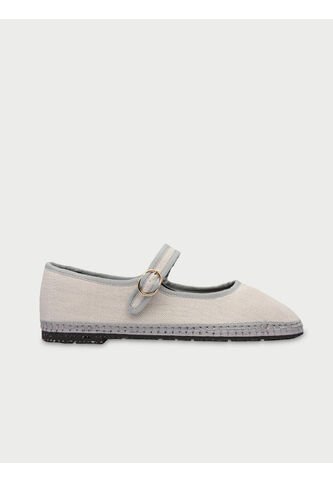 Zapatos Mary Jane Linen Dalloway DALLOWAY-36 Blanco Flabelus