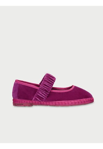 Zapatos Mafalda Seda MAFALDA MAGENTA-38 Rosado Flabelus