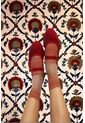 Zapatos Mary Jane Linen Baggins BAGGINS-41 Rojo de Flabelus