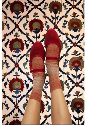 Zapatos Mary Jane Linen Baggins BAGGINS-41 Rojo