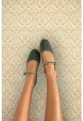 Zapatos Mary Jane Velvet Uta UTA-39 Gris