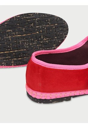 Zapatos Mary Jane Velvet Aurelie AURELIE-36 Rojo