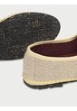 Baleta Mary Jane Linen Imelda IMELDA-38 Beige de Flabelus