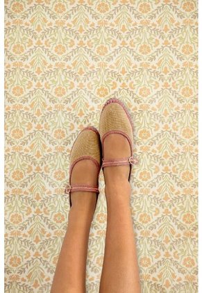 Zapatos Mary Jane Linen Dora DORA-37 Beige