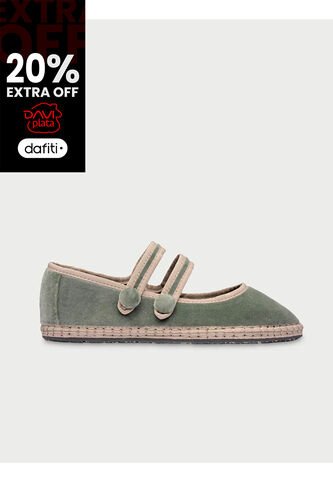 Baleta Antoine Green ANTOINE GREEN-40 Verde Flabelus