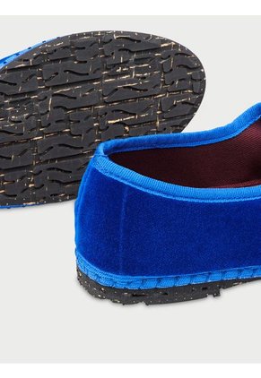 Zapatos Mary Jane Velvet Oe OE-41 Azul