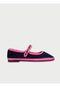 Zapatos Mary Jane Velvet Biddy BIDDY-41 Azul de Flabelus