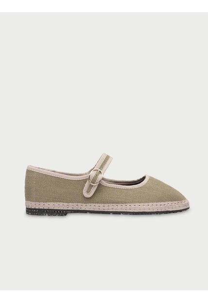 Zapatos Mary Jane Linen Ishmael ISHMAEL-38 Verde