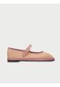 Zapatos Mary Jane Linen Dora DORA-37 Beige de Flabelus