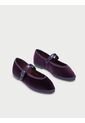 Baleta Velvet Pierre Purple PIERRE PURPLE-39 Morado de Flabelus