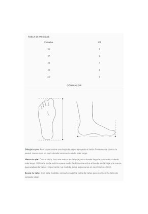 Baleta Mae MAE GRAY-41 Gris