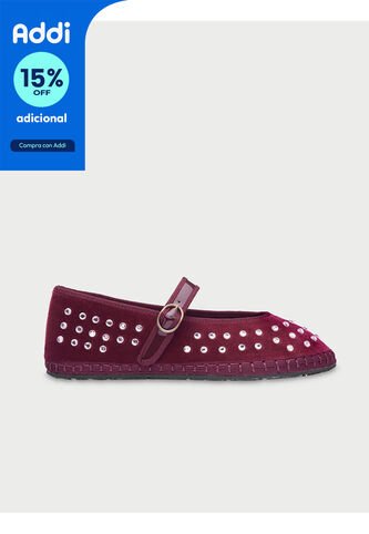 Zapatos Mae MAEBURGUNDY-37 Vinotinto Flabelus
