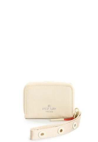 Billetera En Lona Para Mujer Rush Billetera En Lona Para Mujer Rush Crema FLYUP FLYUP