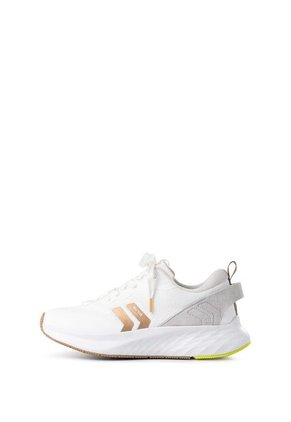 Tenis Fly Up Spirited En Textil Y Cuero Para Mujer Silueta Liviana Tenis Fly Up Spirited En Textil Y Cuero Para Mujer Silueta Liviana Blanco 41 FLYUP