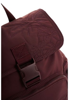 Morral En Lona Para Mujer Move Floral Morral En Lona Para Mujer Move Floral Vinotinto FLY UP