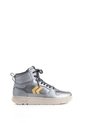 Tenis Fly Up Off En Textil Y Cuero Para Mujer High Top Tenis Fly Up Off En Textil Y Cuero Para Mujer High Top Plata 41 FLY UP de FLY UP