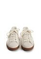Tenis Sparkle De Cuero Para Mujer Fly Up Tenis Sparkle De Cuero Para Mujer Fly Up Crema 38 FLY UP de FLY UP