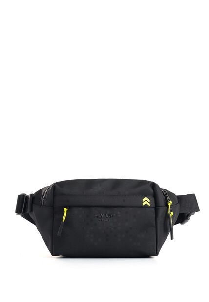 Riñonera Fly Up Wave 2.0 De Lona Para Hombre Clásica Riñonera Fly Up Wave 2.0 De Lona Para Hombre Clásica Negro FLYUP