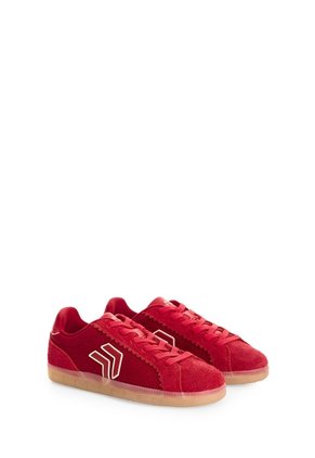 Tenis Sparkle Woven 1.0 En Lona Texturizada Para Mujer Fly Up Tenis Sparkle Woven 1.0 En Lona Texturizada Para Mujer Fly Up Rojo 37 FLY UP