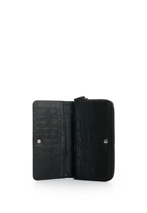 Porta Chequera Rush En Lona Para Mujer Fly Up Porta Chequera Rush En Lona Para Mujer Fly Up Negro FLY UP