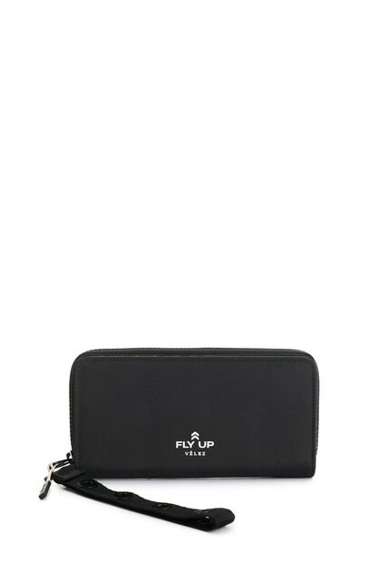 Porta Chequera En Lona Para Mujer Rush 2 Porta Chequera En Lona Para Mujer Rush 2 Negro FLY UP