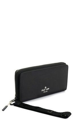 Porta Chequera En Lona Para Mujer Rush 2 Porta Chequera En Lona Para Mujer Rush 2 Negro FLY UP