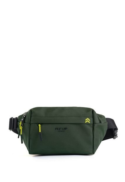 Riñonera Fly Up Wave 2.0 De Lona Para Hombre Clásica Riñonera Fly Up Wave 2.0 De Lona Para Hombre Clásica Verde FLYUP