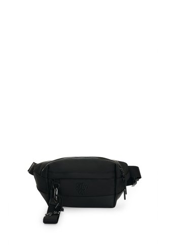 Riñonera En Lona Para Hombre Wave Club 2.0 Riñonera En Lona Para Hombre Wave Club 2.0 Negro FLY UP FLY UP