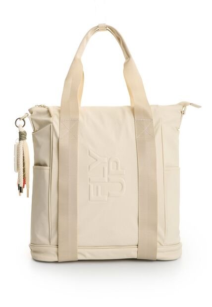 Shopping Sprint En Lona Para Mujer Fly Up Shopping Sprint En Lona Para Mujer Fly Up Crema FLY UP