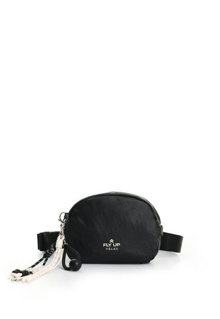 Riñonera Lona Slide Para Mujer Fly Up Riñonera Lona Slide Para Mujer Fly Up Negro FLY UP