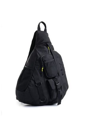 Morral Fly Up Energy En Lona Para Hombre Silueta Retro Morral Fly Up Energy En Lona Para Hombre Silueta Retro Negro FLYUP