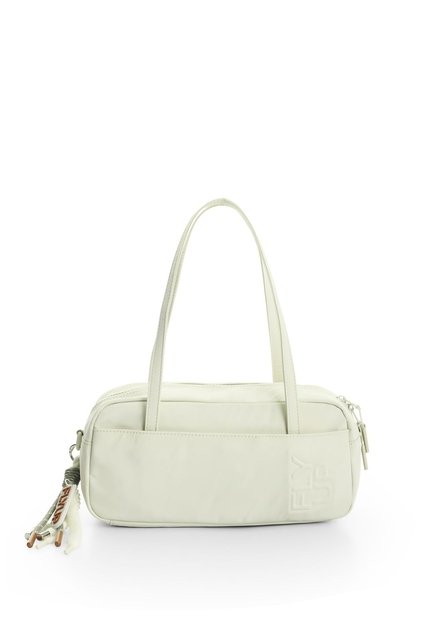 Baguette Horizon En Lona Para Mujer Fly Up Baguette Horizon En Lona Para Mujer Fly Up Crema FLY UP