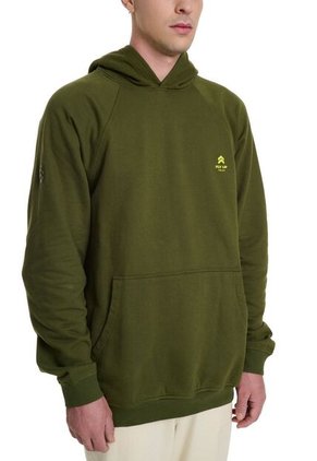 Hoodie Ocaso Manga Ranglan Unisex Fly Up Hoodie Ocaso Manga Ranglan Unisex Fly Up Verde S FLYUP