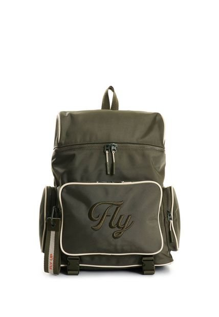 Morral Retro College 2.0 Para Hombre Fly Up Morral Retro College 2.0 Para Hombre Fly Up Verde Oliva FLYUP