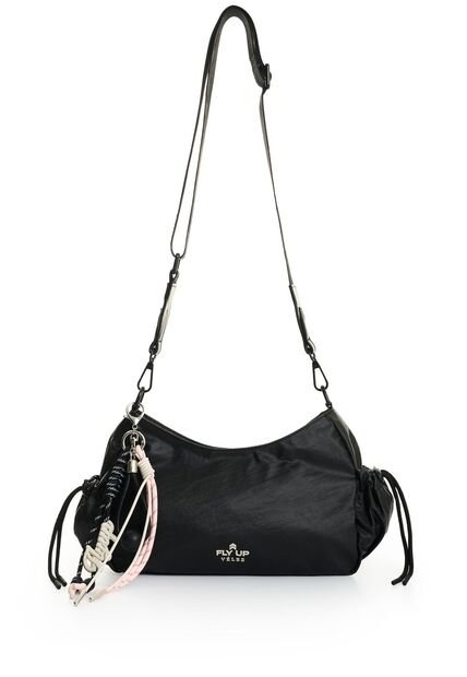 Baguette En Lona Flare Para Mujer Fly Up Baguette En Lona Flare Para Mujer Fly Up Negro FLY UP