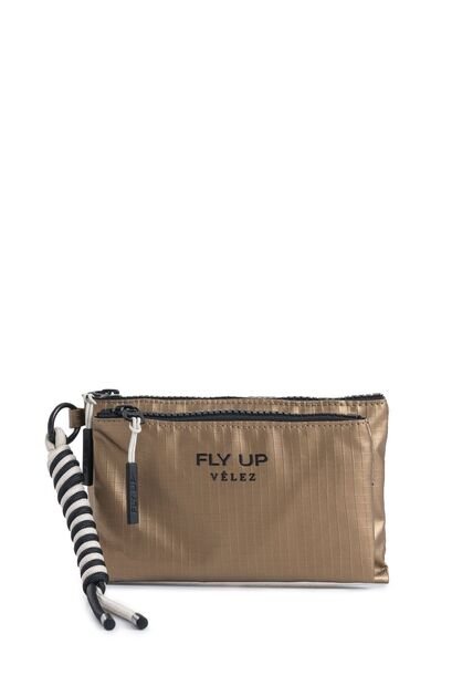 Monedero Fly Up Happy Para Mujer Cordón Contraste Monedero Fly Up Happy Para Mujer Cordón Contraste Dorado FLYUP