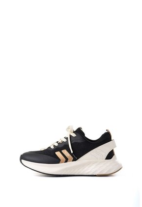 Tenis Fly Up Spirited En Textil Y Cuero Para Mujer Silueta Liviana Tenis Fly Up Spirited En Textil Y Cuero Para Mujer Silueta Liviana Negro 37 FLY UP