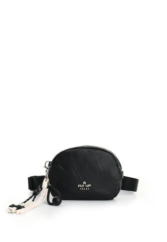Riñonera Lona Slide Para Mujer Fly Up Riñonera Lona Slide Para Mujer Fly Up Negro FLY UP FLY UP