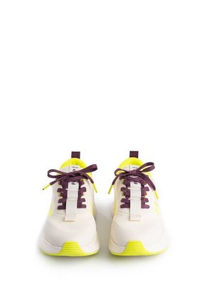 Tenis Fly Up Spirited En Textil Y Cuero Para Mujer Silueta Liviana Tenis Fly Up Spirited En Textil Y Cuero Para Mujer Silueta Liviana Verde Limon 41 FLYUP