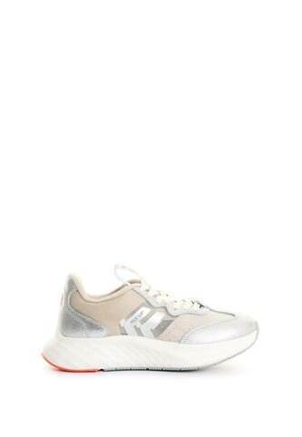 Tenis De Cuero Y Malla Para Mujer Fibermesh Fly Up Tenis De Cuero Y Malla Para Mujer Fibermesh Fly Up Blanco 40 FLY UP FLY UP