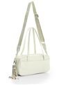Baguette Horizcon En Lona Para Mujer Fly Up Baguette Horizcon En Lona Para Mujer Fly Up Crema FLY UP de FLY UP