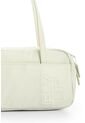 Baguette Horizcon En Lona Para Mujer Fly Up Baguette Horizcon En Lona Para Mujer Fly Up Crema FLY UP de FLY UP