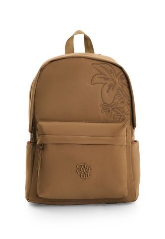 Morral En Lona Para Mujer Star 1.0 Floral Morral En Lona Para Mujer Star 1.0 Floral Tabaco FLY UP FLY UP
