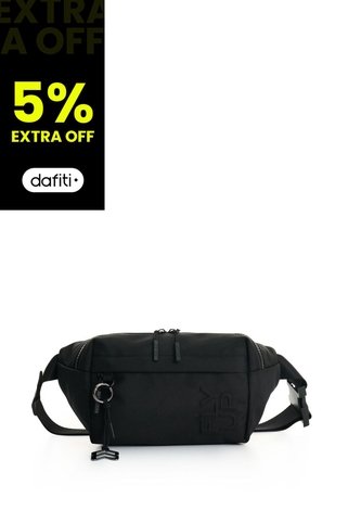 Riñonera Wave 2.0 En Lona Para Hombre Fly Up Riñonera Wave 2.0 En Lona Para Hombre Fly Up Negro FLY UP FLY UP