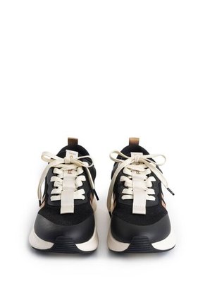 Tenis Fly Up Spirited En Textil Y Cuero Para Mujer Silueta Liviana Tenis Fly Up Spirited En Textil Y Cuero Para Mujer Silueta Liviana Negro 36 FLYUP
