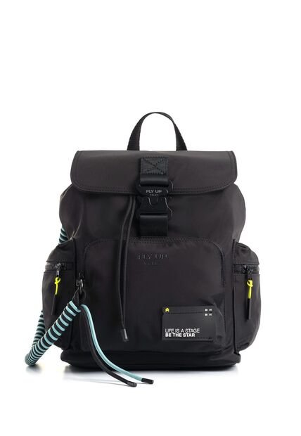Morral Fly Up Move Para Mujer Detalle Contraste Morral Fly Up Move Para Mujer Detalle Contraste Negro FLY UP